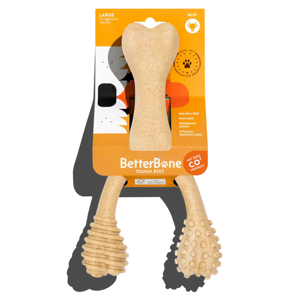 BetterBone All-Natural Sustainable Chew Toy - For Large Dogs