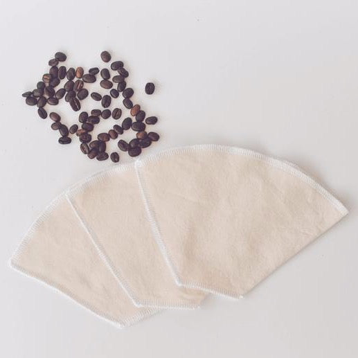 Reusable Organic Cotton Coffee Filter - The Conscious Cloth