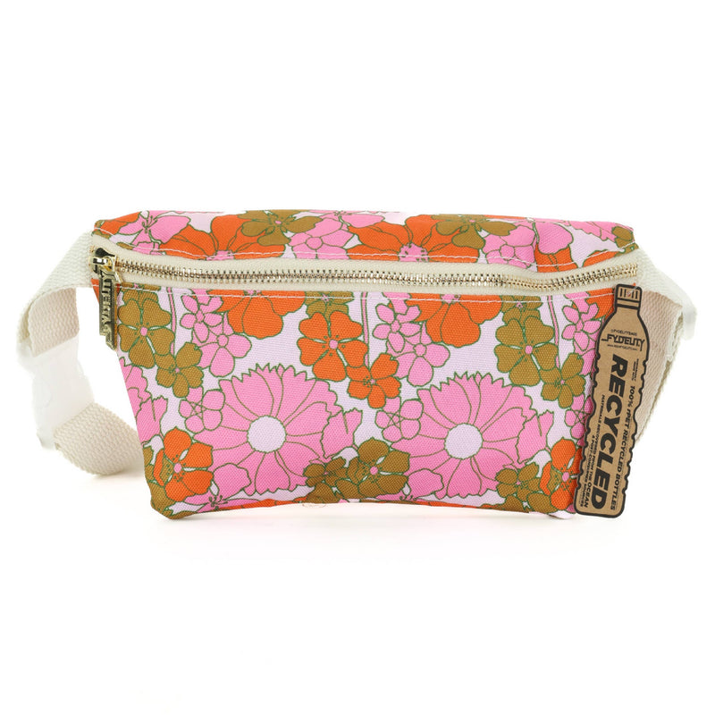 Fydelity Fanny Pack | Recycled RPET | Floral Red Pi