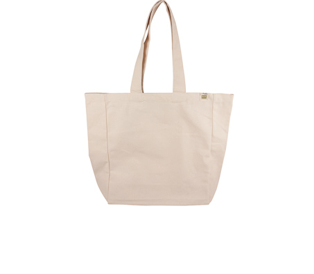 Recycled Cotton Canvas Shopping Tote
