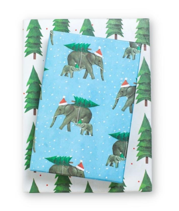 Double Sided Eco Wrapping Paper