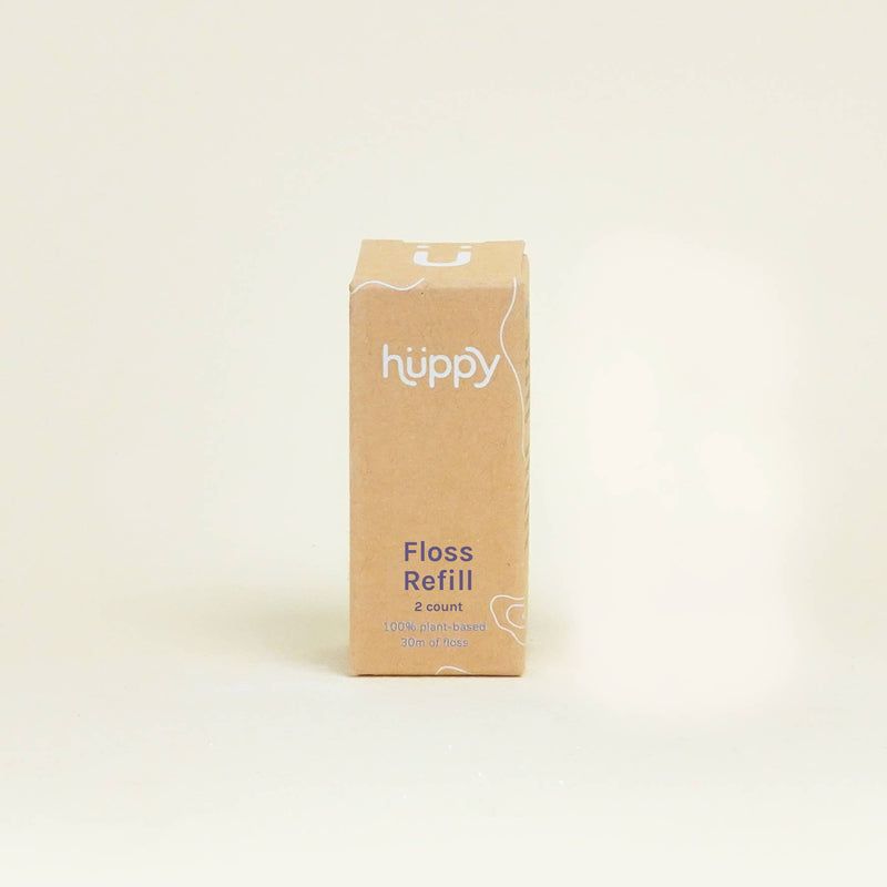 Huppy Vegan Dental Floss - Refills (2-Pack)