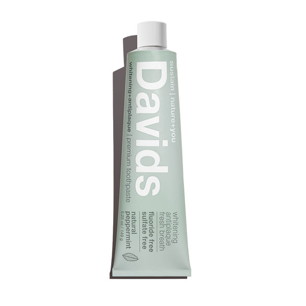 Davids Natural Toothpaste - Davids Premium Toothpaste  /  Peppermint
